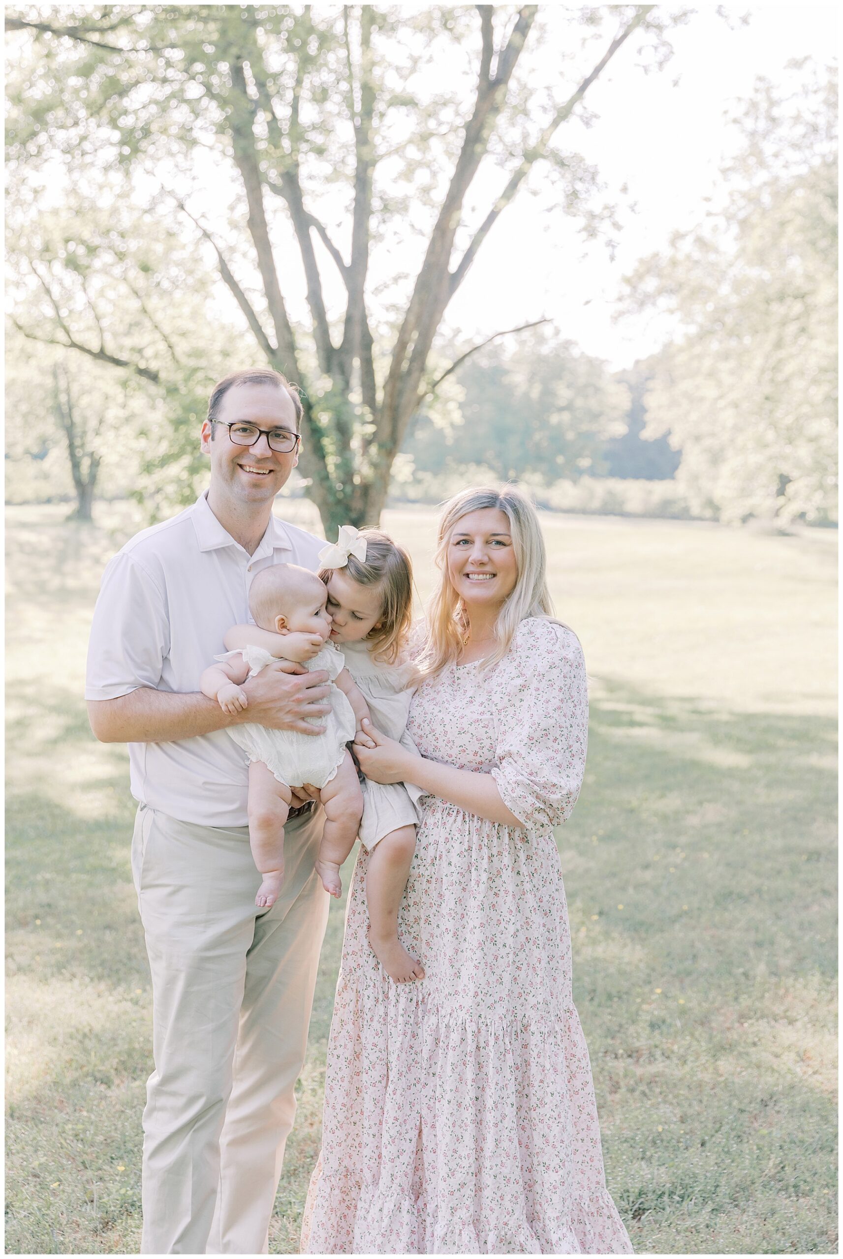 outdoor family session in Fort mill SC